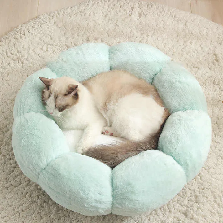 أريكة سرير بيطري ترويحي مخصص للأميرة مهدئة . Custom Princess Soothing Eco-Friendly Soft Puppy Donut