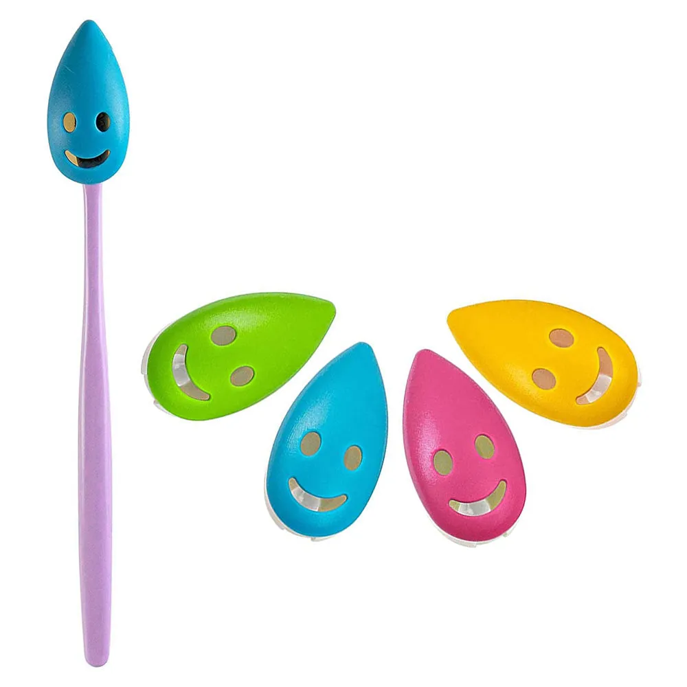 10 PC Set Toothbrush Caps Holder Toothpaste Squeezer Portable Suction Cup Kids