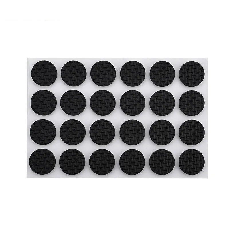 24 Piece Self Adhesive Furniture Leg Pads for Anti Slip Protection