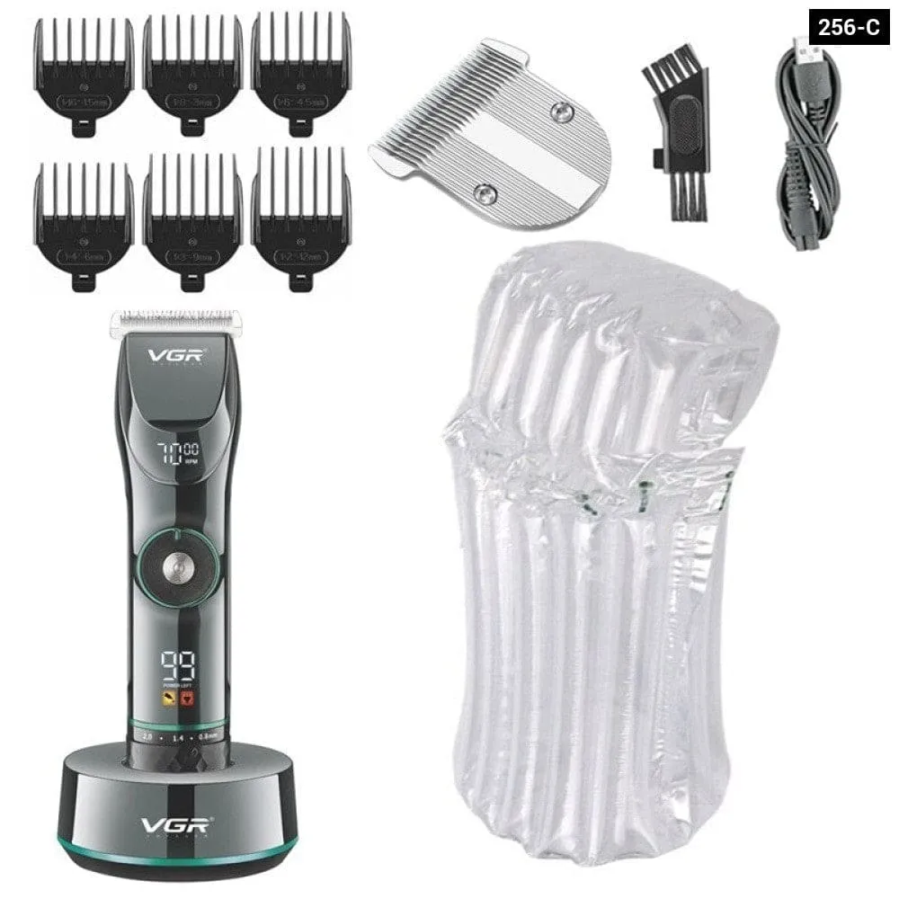 Electric Lithium Battery Rechargeable 15-speed Adjustable Hair Trimmer for Men