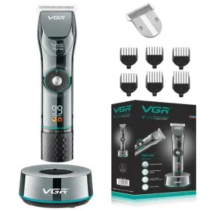 Electric Lithium Battery Rechargeable 15-speed Adjustable Hair Trimmer for Men
