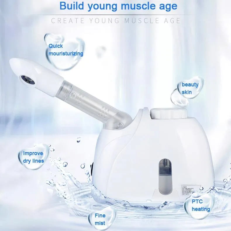 Facial Steamer Hot Mist Nano Sprayer For Deep Clean & Face Massage