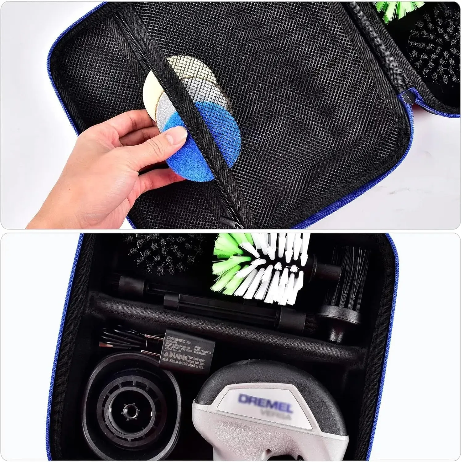 For Dremel Versa Power Scrubber Kit Cleaning Tool Case / Storage Bag