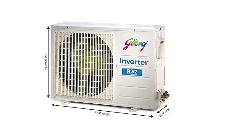 Godrej SIC 24LTC5-WWR 2.0 Ton 5 Star,  5-In-1 Convertible Cooling, Inverter Split AC (AC  White)
