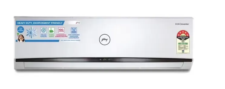 Godrej SIC 24LTC5-WWR 2.0 Ton 5 Star,  5-In-1 Convertible Cooling, Inverter Split AC (AC  White)