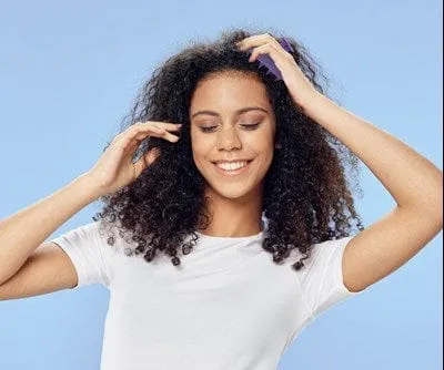 Pink- Love Your Locks Wet & Dry Scalp Massager