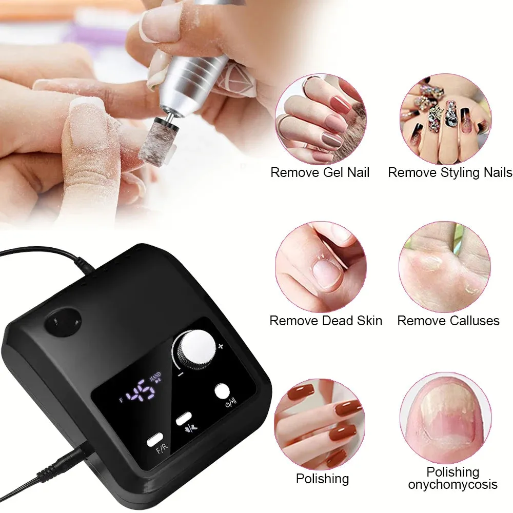 Professional 45000RPM Electric Nail Drill Machine