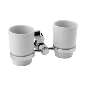 RAK Washington Double Tumbler Chrome